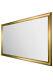 Extra Large Gold Black Modern Chic Full Length Wall Mirror 5ft6x3ft6 167x106cm