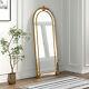 Extra Large Gold Full Length Floor Wall Hung Ornate Mirror 180x80 Cm Living Room