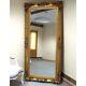 Extra Large Gold Mirror Heavily Ornate Full Length Wall Henley 200cm X 100cm