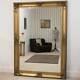 Extra Large Mirror Full Length Leaner Floor Gold Wall 7ft X 5ft 213 X 152cm