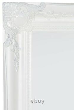 Extra Large Mirror Full Length White Wall Antique Vintage 5Ft6x3Ft6 167 x 106cm