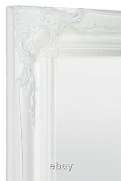 Extra Large Mirror Full Length White Wall Antique Vintage 5Ft6x3Ft6 167 x 106cm