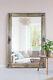 Extra Large Mirror Full Length Silver Decorative Ornate Wall 213 X 152cm