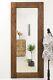 Extra Large Mirror Solid Rustic Wood Full Length Wall 6ft10 X 2ft10 208cm X 87cm