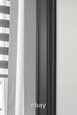 Extra Large Wall Mirror Black Framed Modern Full Length 8Ft9 X 4Ft9 267x145cm