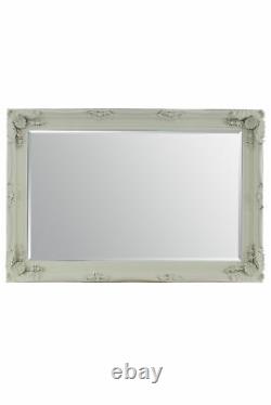Extra Large Wall Mirror Cream Antique Vintage Full Length 4Ft1x6Ft1 1235x185cm