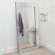 Extra Large Wall Mirror Full Length Silver All Glass Bathroom 5ft8x2ft9 174x85cm