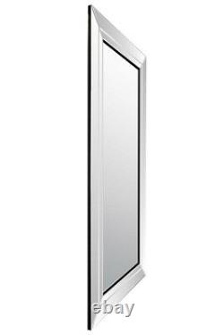 Extra Large Wall Mirror Full Length Silver Frameless 5Ft9 X 2F9 174cm x 85cm