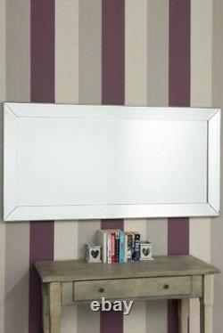 Extra Large Wall Mirror Full Length Silver Long 5FT5 x 2FT7 165cm x 78cm