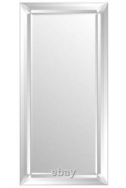 Extra Large Wall Mirror Full Length Silver Long 5FT5 x 2FT7 165cm x 78cm