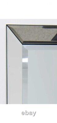 Extra Large Wall Mirror Full Length Silver Long 5Ft10 x 2Ft6 178cm x 76cm