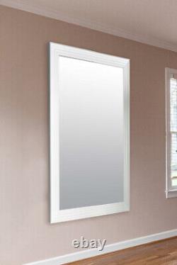 Extra Large White Modern Wall Mirror RetroFull Length 5ft6X3ft6 1672mmX1060mm