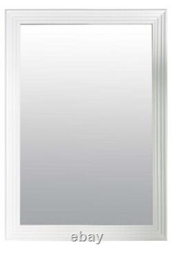 Extra Large White Modern Wall Mirror RetroFull Length 5ft6X3ft6 1672mmX1060mm