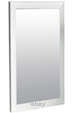 Extra Large White Modern Wall Mirror RetroFull Length 5ft6X3ft6 1672mmX1060mm