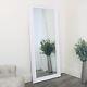 Extra Large White Full Length Wall Floor Mirror Shabby Vintage Chic Bedroom Home