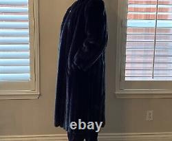 Faux Full Length Mink Coat