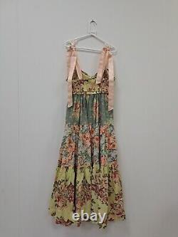 Free People Bluebell Floral Maxi Dress Size L BNWT RRP £158