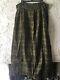 Free People Cp Shades Plaid Cotton Maxi Skirt Grunge Sold Out Olive Black L Nwot