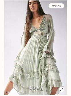 Free people Seraphina Maxi Dress Size L New RRP £328