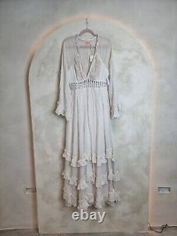 Free people Seraphina Maxi Dress Size L New RRP £328