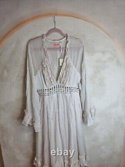 Free people Seraphina Maxi Dress Size L New RRP £328