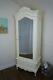 French Charroux Single Armoire Wardrobe In Cream (large) Shabby Chic Style