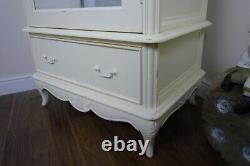 French Charroux Single Armoire Wardrobe In Cream (Large) Shabby Chic Style
