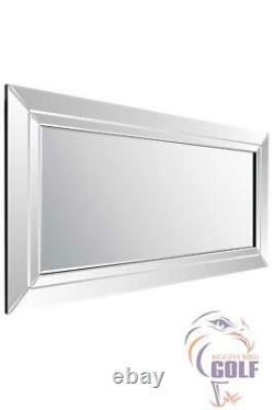 Full Length All Mirror Glass Leaner Modern Wall Mirror 5ft9 x 2ft9 174cm x 85cm