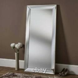 Full Length Large Mirror Leaning Hanging Floor Bevelled Horizontal Vertical