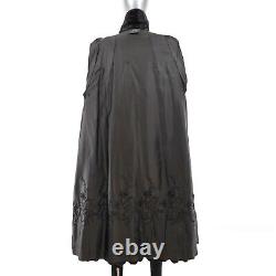 Full Length Mahogany Mink Coat- Size L