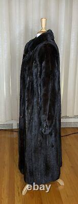 Full Length Mink Coat- Size L Size 14