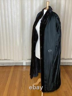 Full Length Mink Coat- Size L Size 14