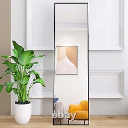 Full Length Mirror 140X50Cm Free Standing, Hanging or Leaning, Large Floor Mirro