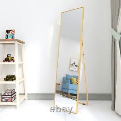 Full Length Mirror 140x40cm Free Standing Hanging or Leaning, Large Floor Mirror