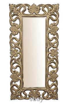Full Length Mirror Floor Standing Mirror Shabby Chic Style Distressed Tall New
