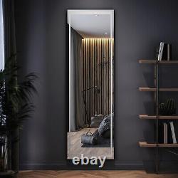 Full Length Mirror Free Standing with LED Light Large Bedroom Furniture 50×160cm