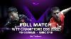 Full Match Ma Long Vs Patrick Franziska Ms Rd 16 Wtt Champions Ess 2022