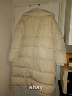 Full length quilted coat