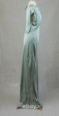 Ghost Hollywood Wendy Dusty Green Dress Size L RRP £225 RE077 DD 18