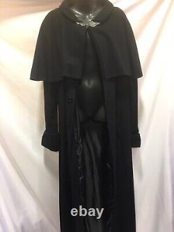 Gothic Victorian Full length Coat / Cloak wool