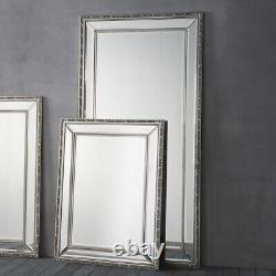 HALF PRICE New Marlebone Full Length Silver Leaner Mirror BELFAST COLLECTION