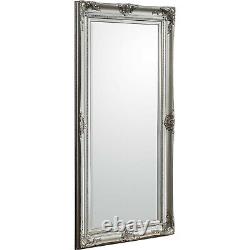 Harrow Extra Large Silver Rectangle Full Length Wall Mirror 67x33 (172 x 84cm)