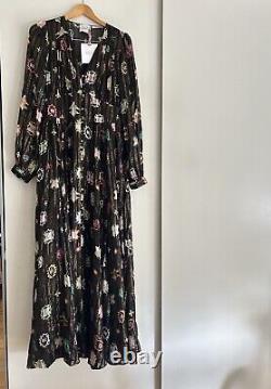 Hayley Menzies long dress, L / 40 Esmeralda Silk