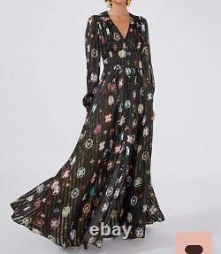 Hayley Menzies long dress, L / 40 Esmeralda Silk