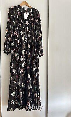 Hayley Menzies long dress, L / 40 Esmeralda Silk