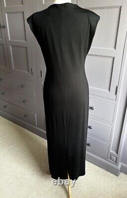 Holland Cooper Black Maxi Dress Size L