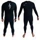 Hot Surf 69 Mens 4/3 Front Zip Winter Wetsuit Full Length Wetsuit Black
