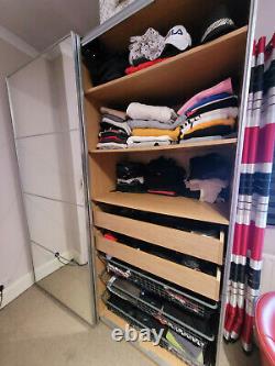 IKEA PAX Large wardrobe with mirror sliding doors. Perfect condition