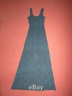 JEAN PAUL GAULTIER CLASSIC stunning long Tatoo mesh dress Rare