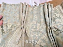 Jacquard Curtains Pinch Pleat Large Size full length